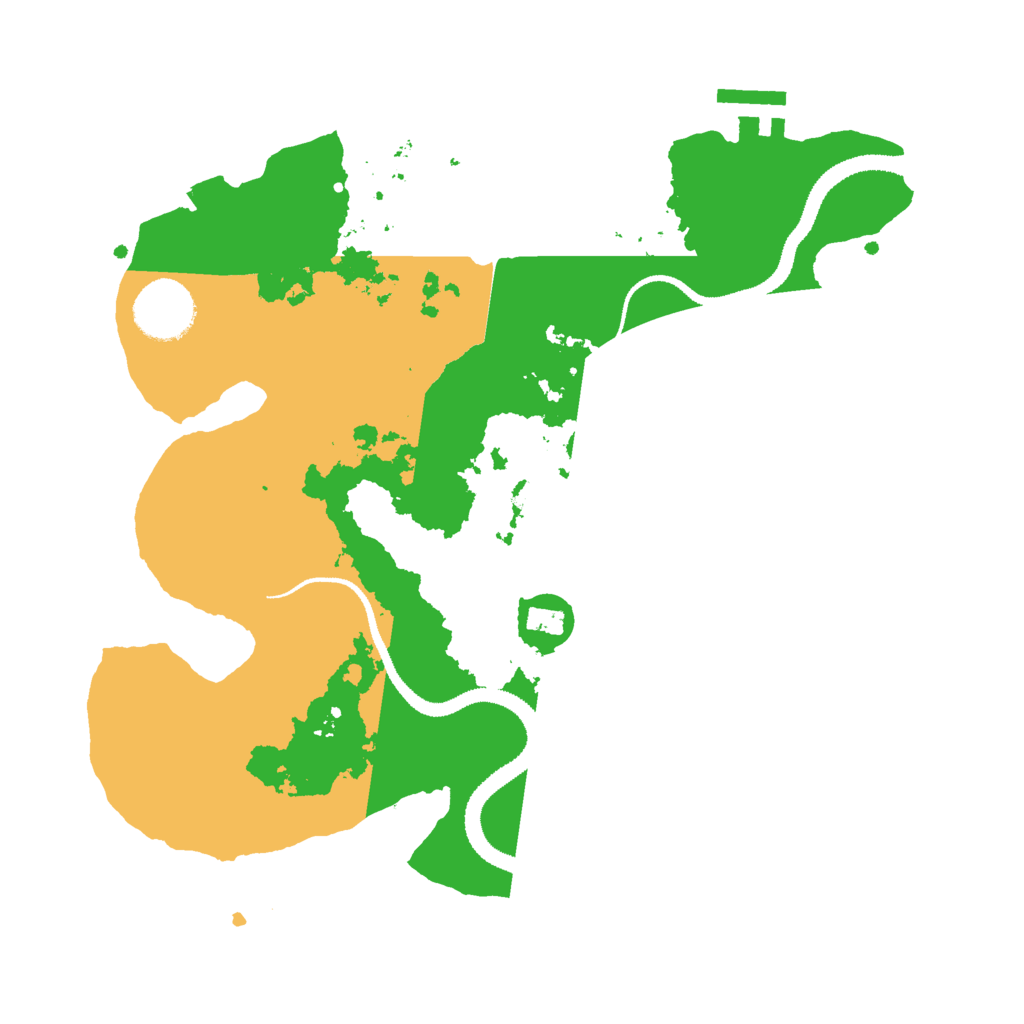 Biome Rust Map: Procedural Map, Size: 3000, Seed: 648249