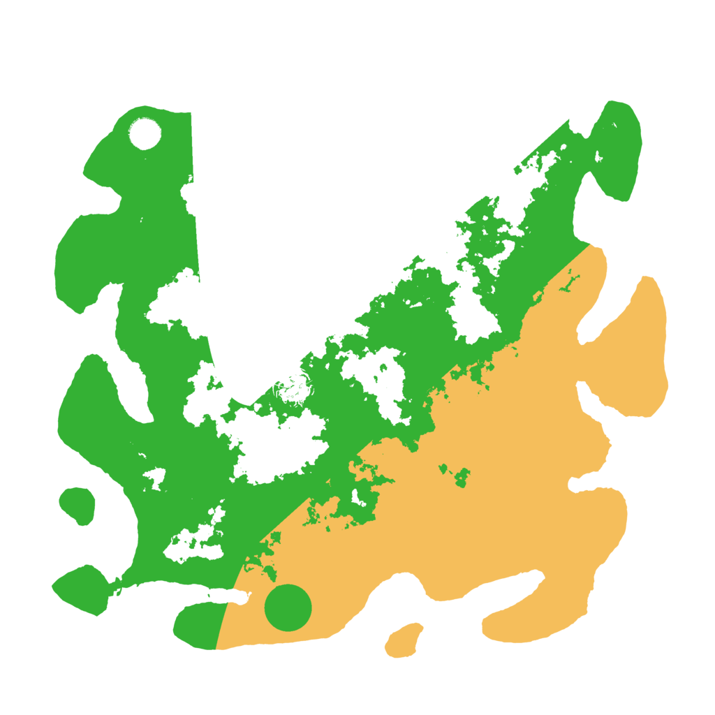 Biome Rust Map: Barren, Size: 4000, Seed: 288166874