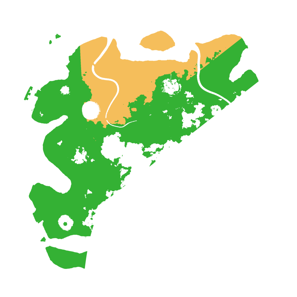 Biome Rust Map: Procedural Map, Size: 3000, Seed: 248108026