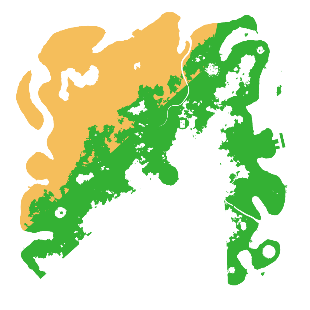 Biome Rust Map: Procedural Map, Size: 4250, Seed: 1927190822