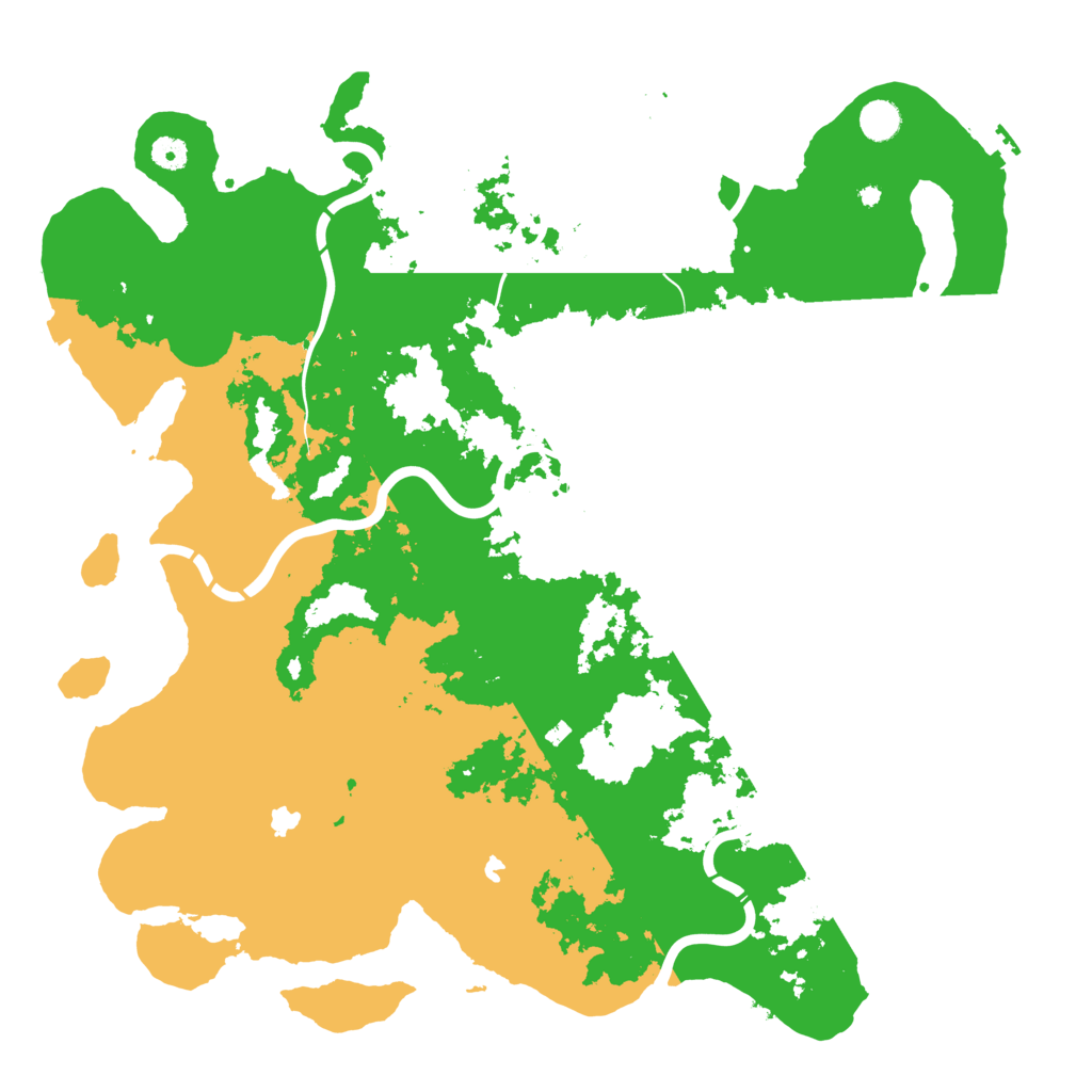 Biome Rust Map: Procedural Map, Size: 4700, Seed: 666420