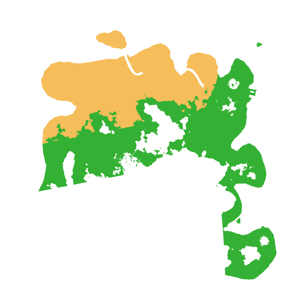 Biome Rust Map: Procedural Map, Size: 3000, Seed: 1980063437