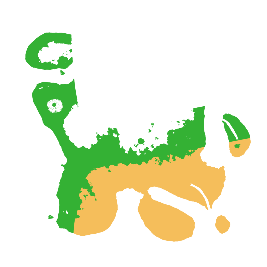 Biome Rust Map: Procedural Map, Size: 2750, Seed: 68854