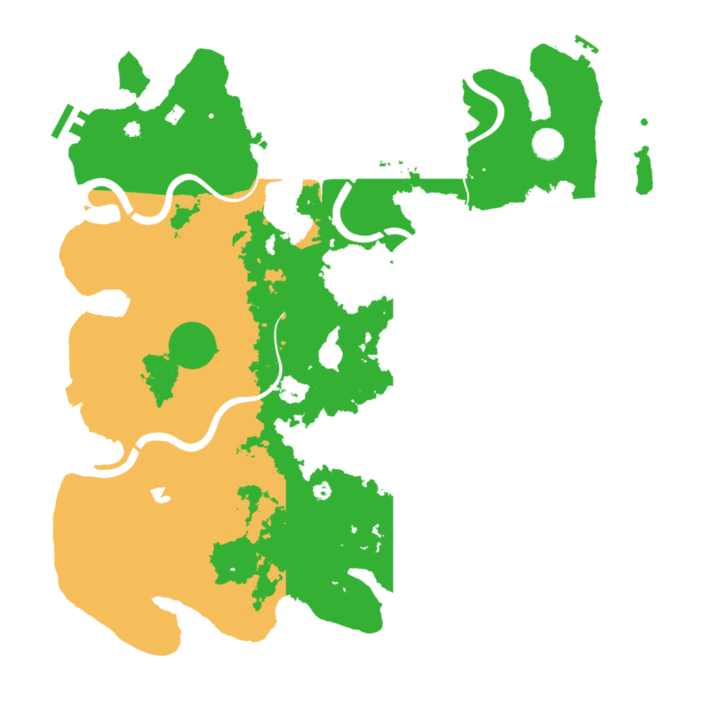 Biome Rust Map: Procedural Map, Size: 4000, Seed: 1451615082