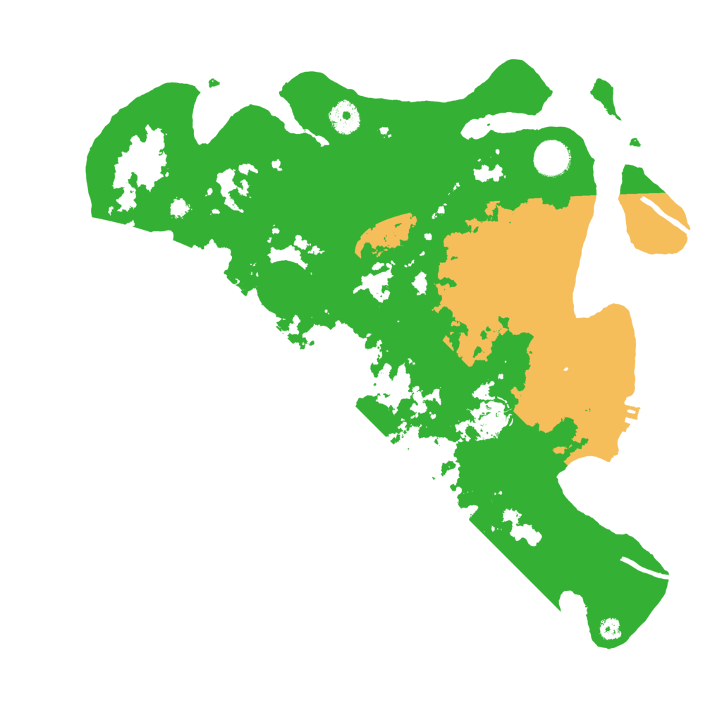 Biome Rust Map: Procedural Map, Size: 3500, Seed: 1932072940