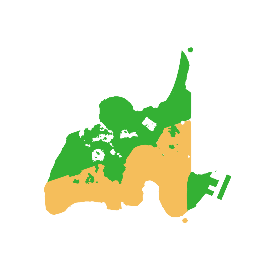 Biome Rust Map: Procedural Map, Size: 2000, Seed: 1647669035