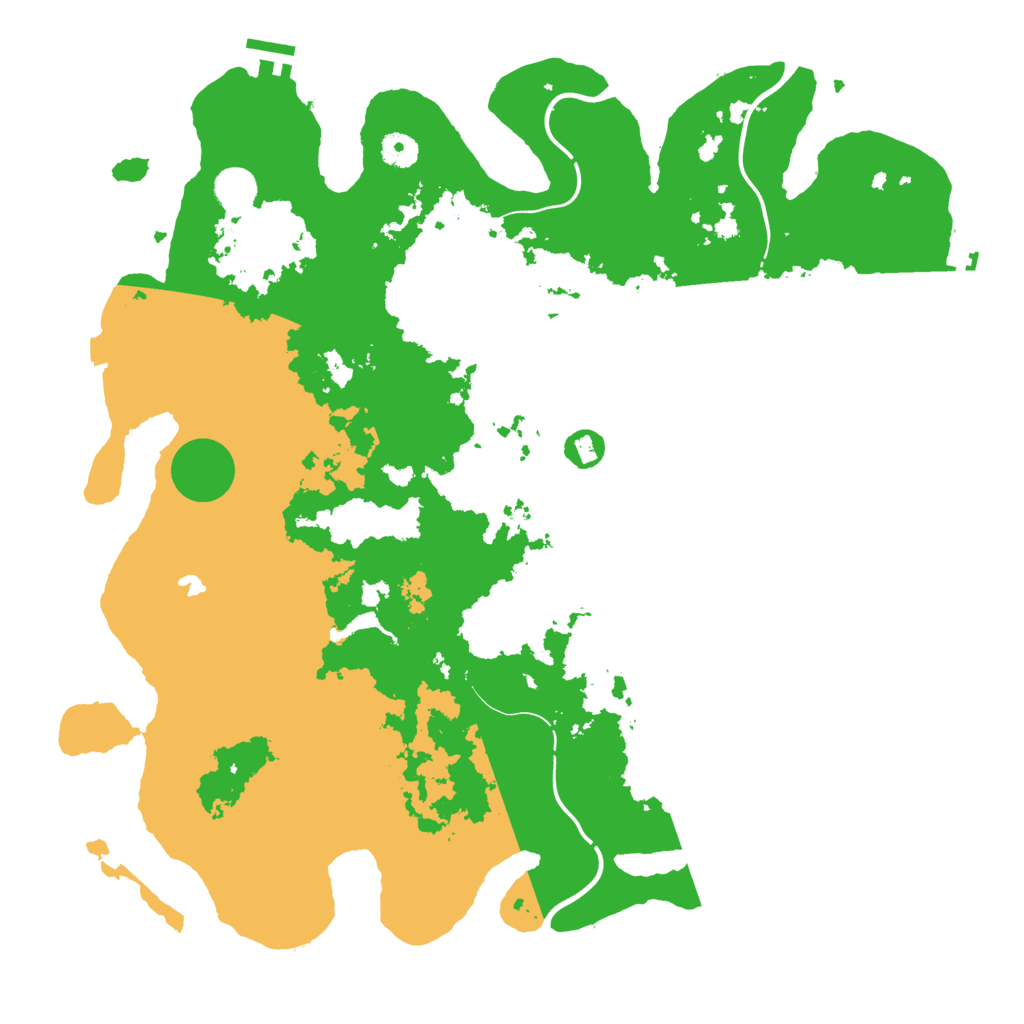 Biome Rust Map: Procedural Map, Size: 4250, Seed: 1111928472