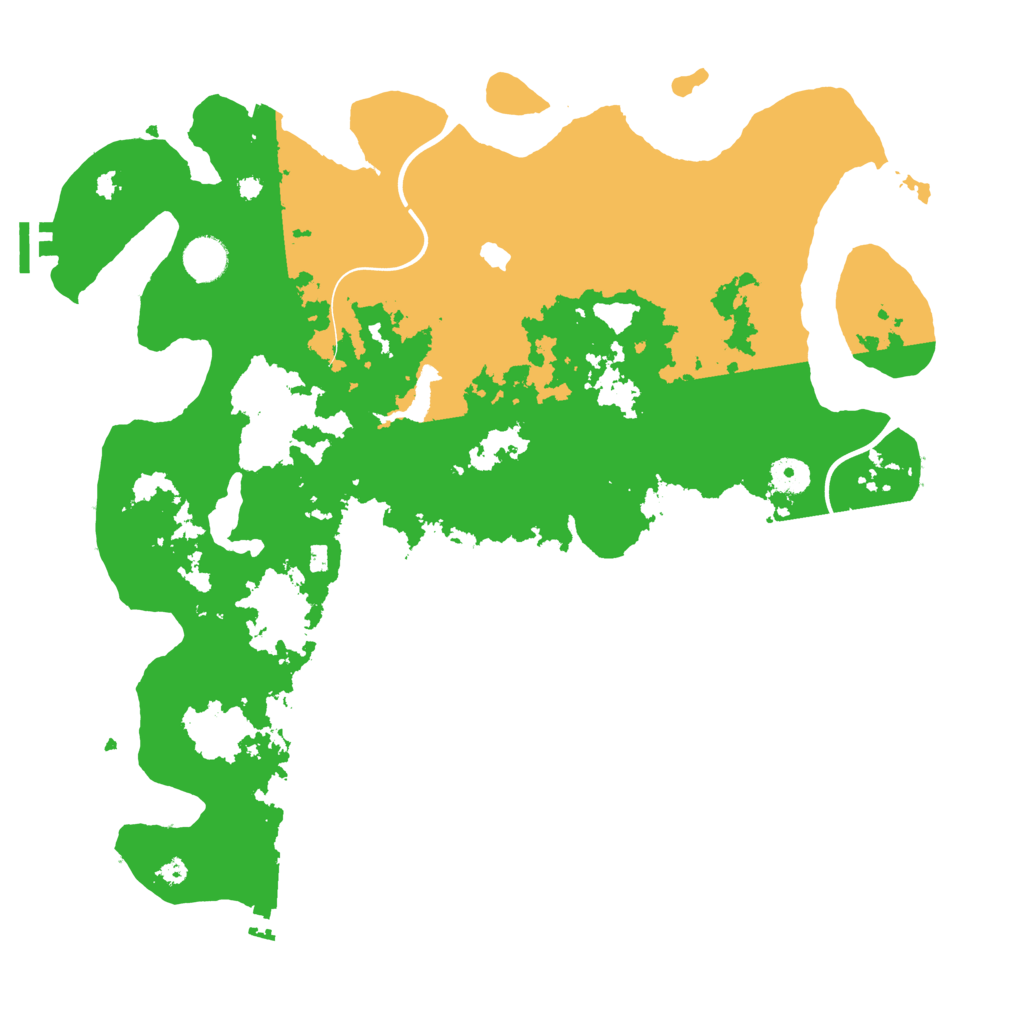 Biome Rust Map: Procedural Map, Size: 4050, Seed: 556792736