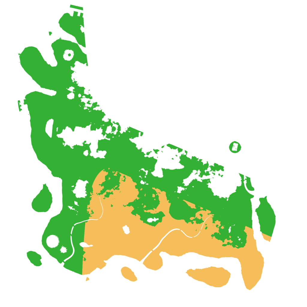 Biome Rust Map: Procedural Map, Size: 4250, Seed: 786883193