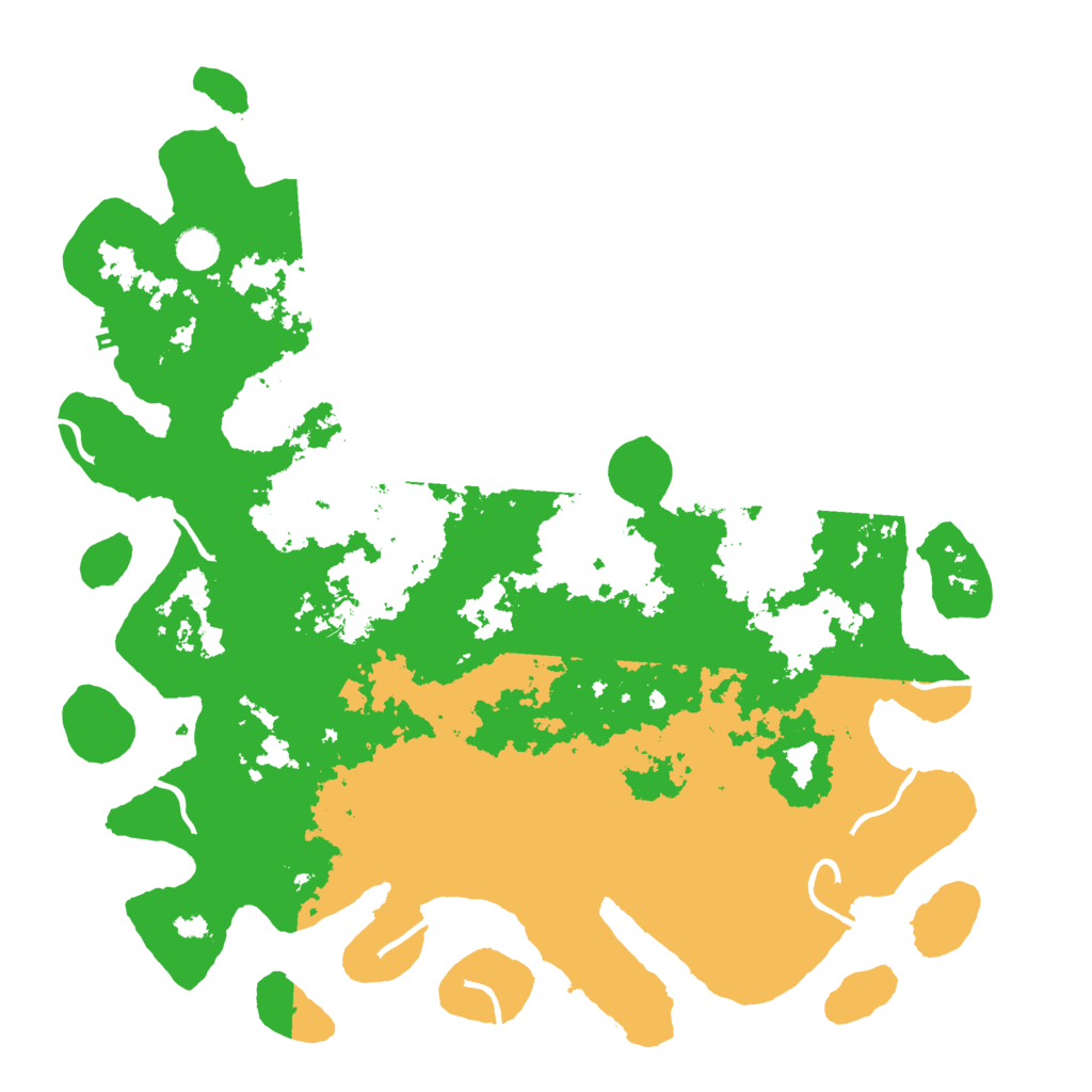 Biome Rust Map: Procedural Map, Size: 4500, Seed: 1293072584