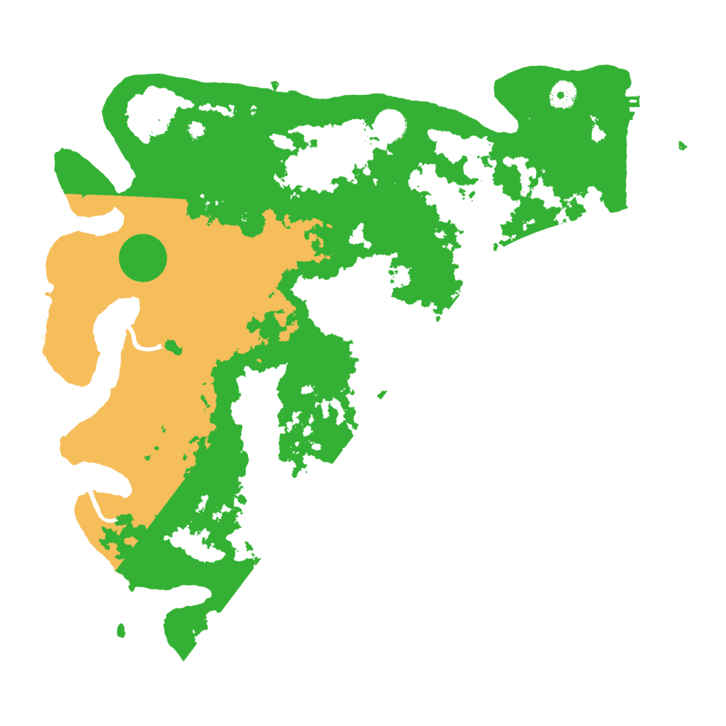 Biome Rust Map: Procedural Map, Size: 4000, Seed: 1821106206