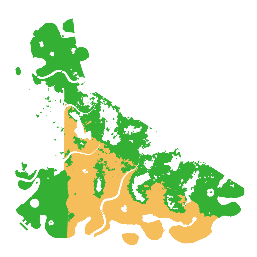 Biome Rust Map: Procedural Map, Size: 5000, Seed: 694163943