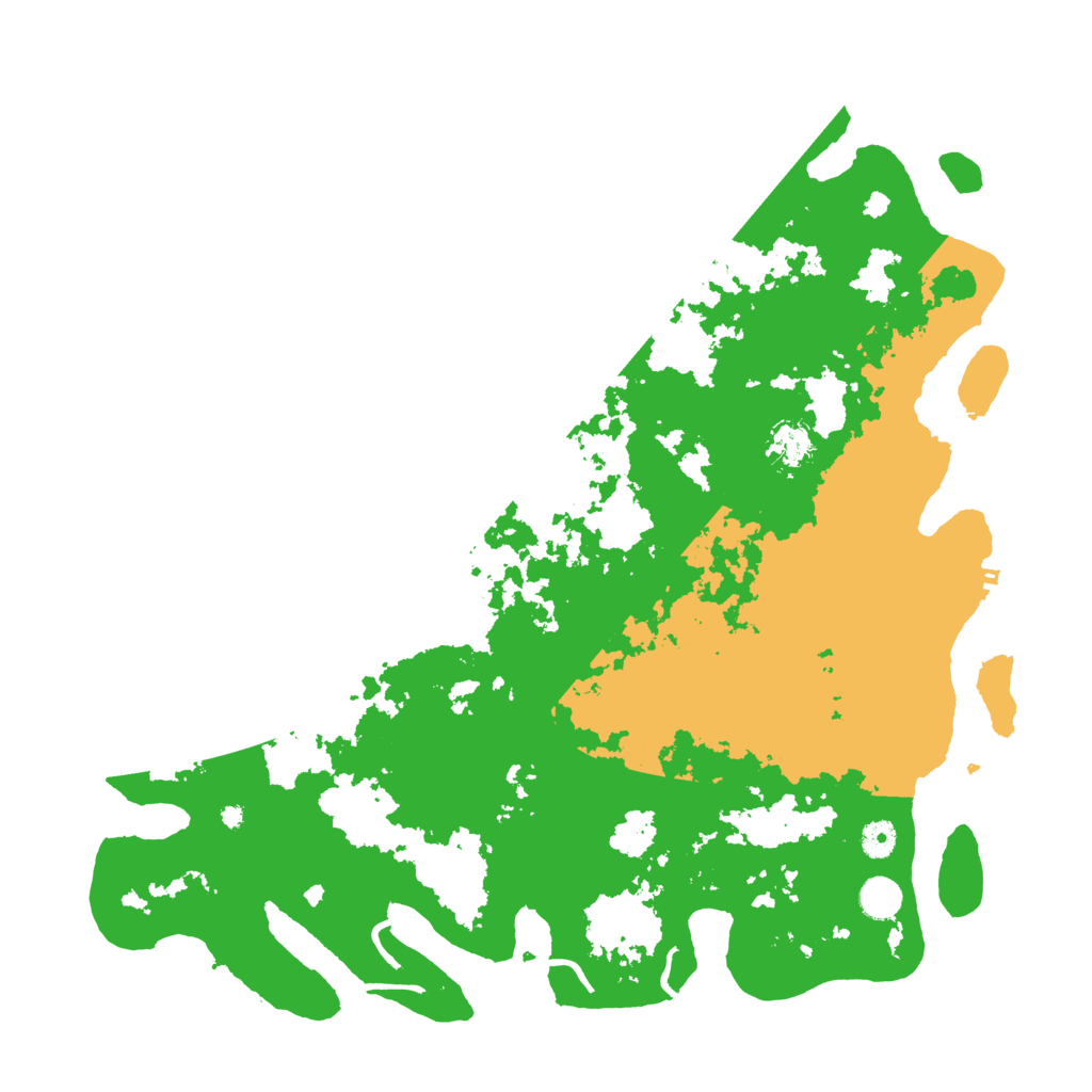 Biome Rust Map: Procedural Map, Size: 4500, Seed: 3862081