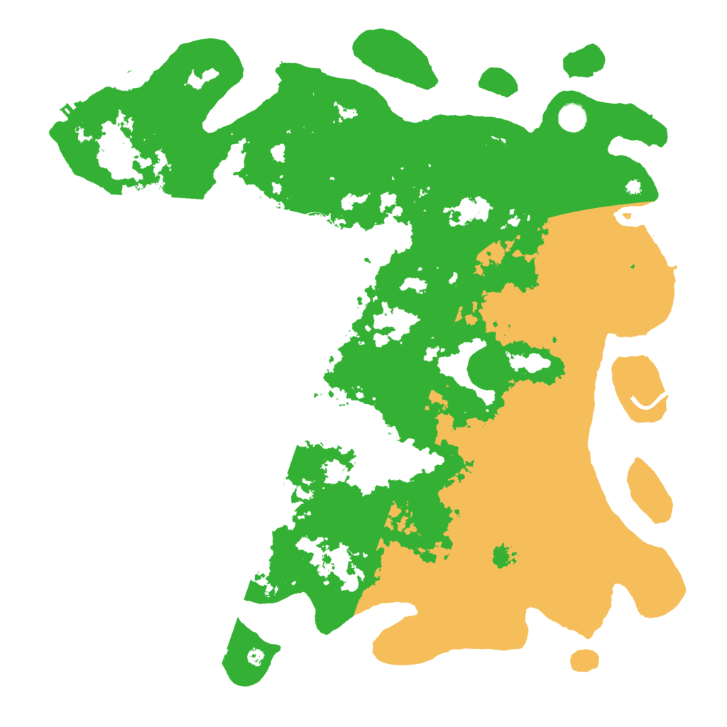 Biome Rust Map: Procedural Map, Size: 4500, Seed: 1675250654