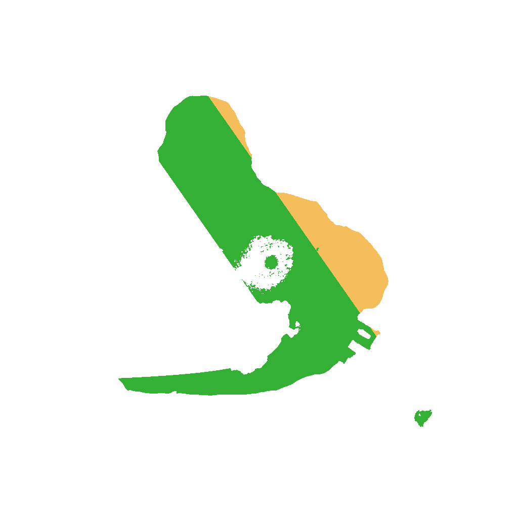 Biome Rust Map: Procedural Map, Size: 1500, Seed: 19686