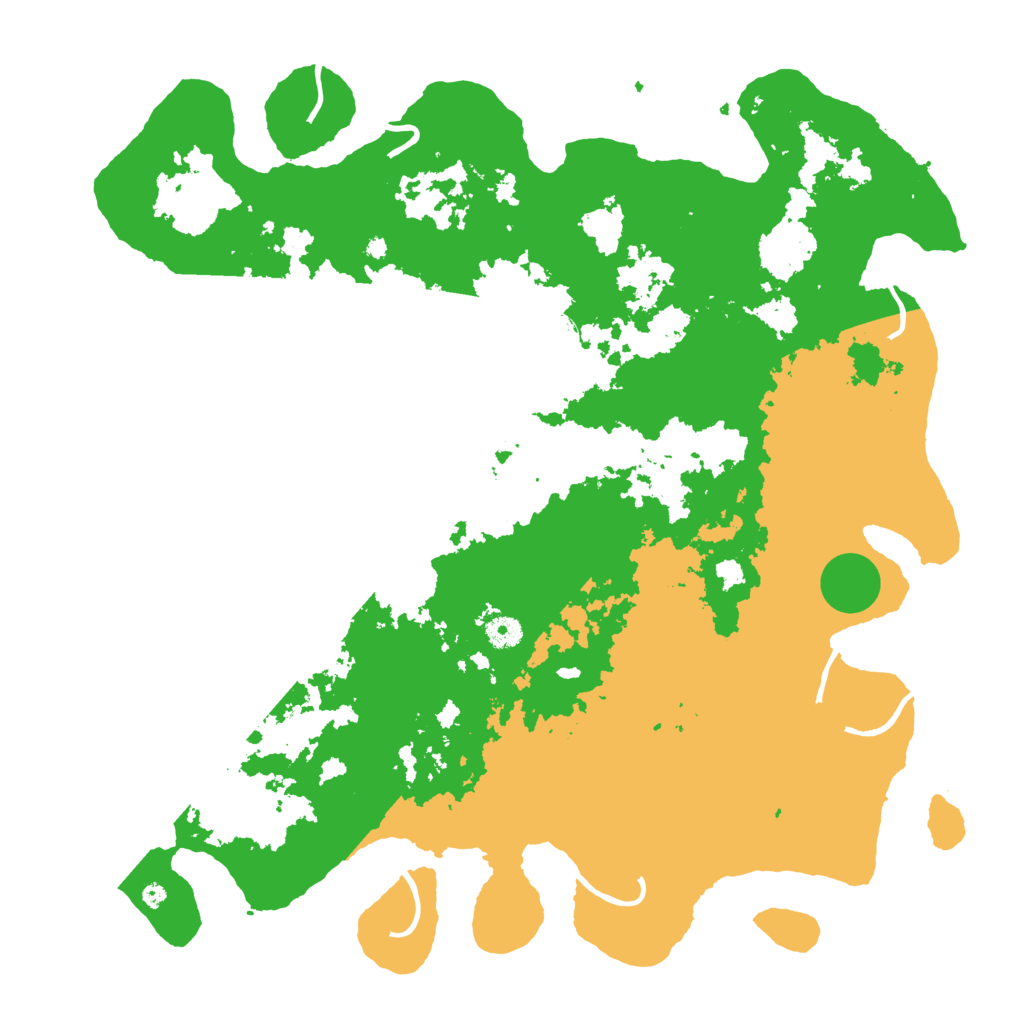 Biome Rust Map: Procedural Map, Size: 4500, Seed: 40319855