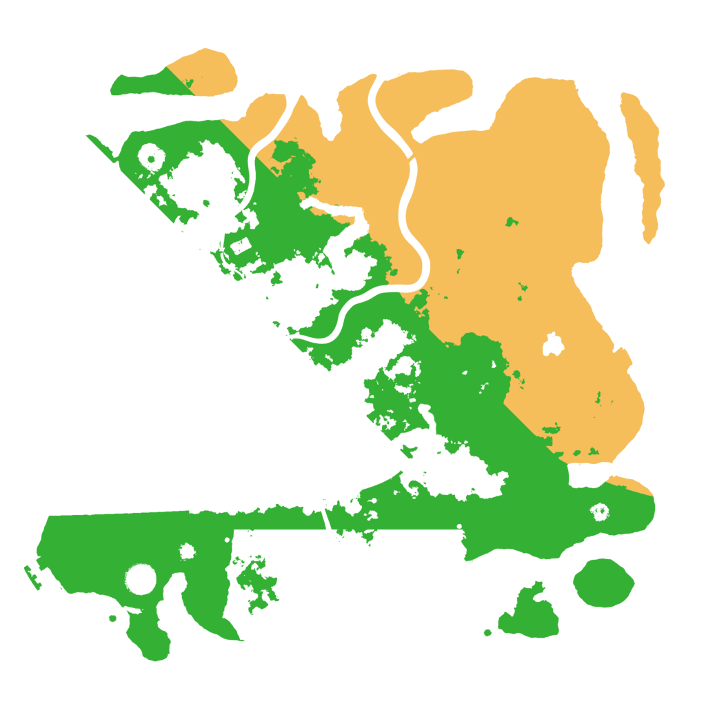 Biome Rust Map: Procedural Map, Size: 4000, Seed: 1649879137