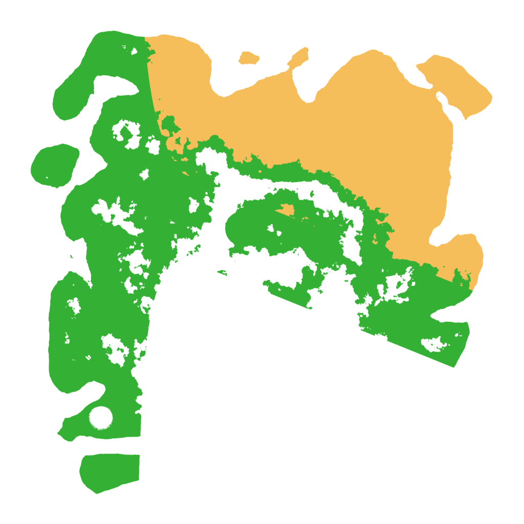 Biome Rust Map: Barren, Size: 4000, Seed: 273234