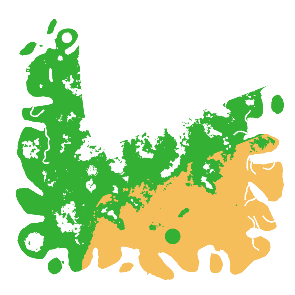 Biome Rust Map: Procedural Map, Size: 5000, Seed: 1517817232