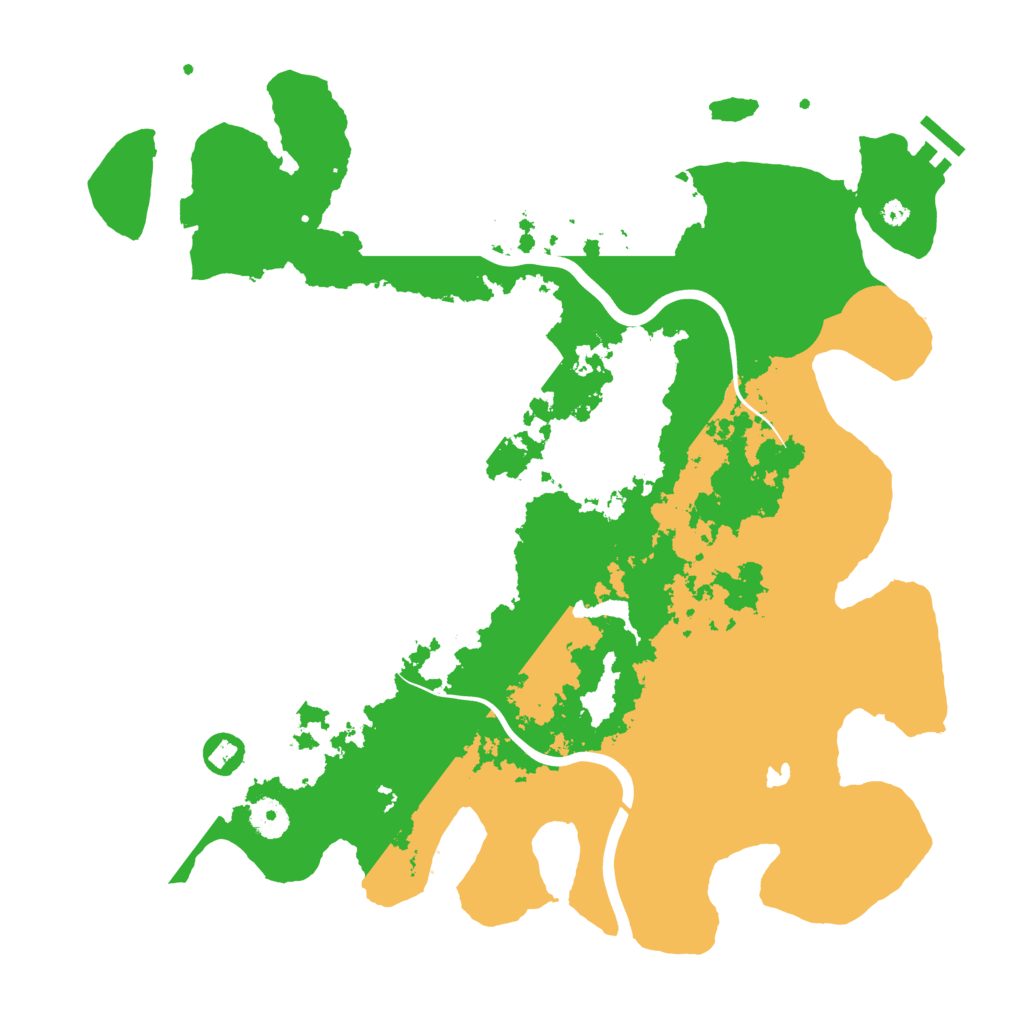 Biome Rust Map: Procedural Map, Size: 4000, Seed: 269123105