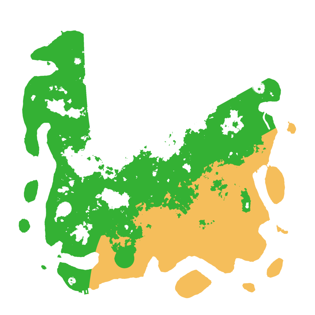 Biome Rust Map: Procedural Map, Size: 4250, Seed: 2032531004