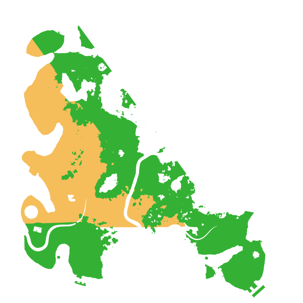 Biome Rust Map: Procedural Map, Size: 4000, Seed: 1648671763