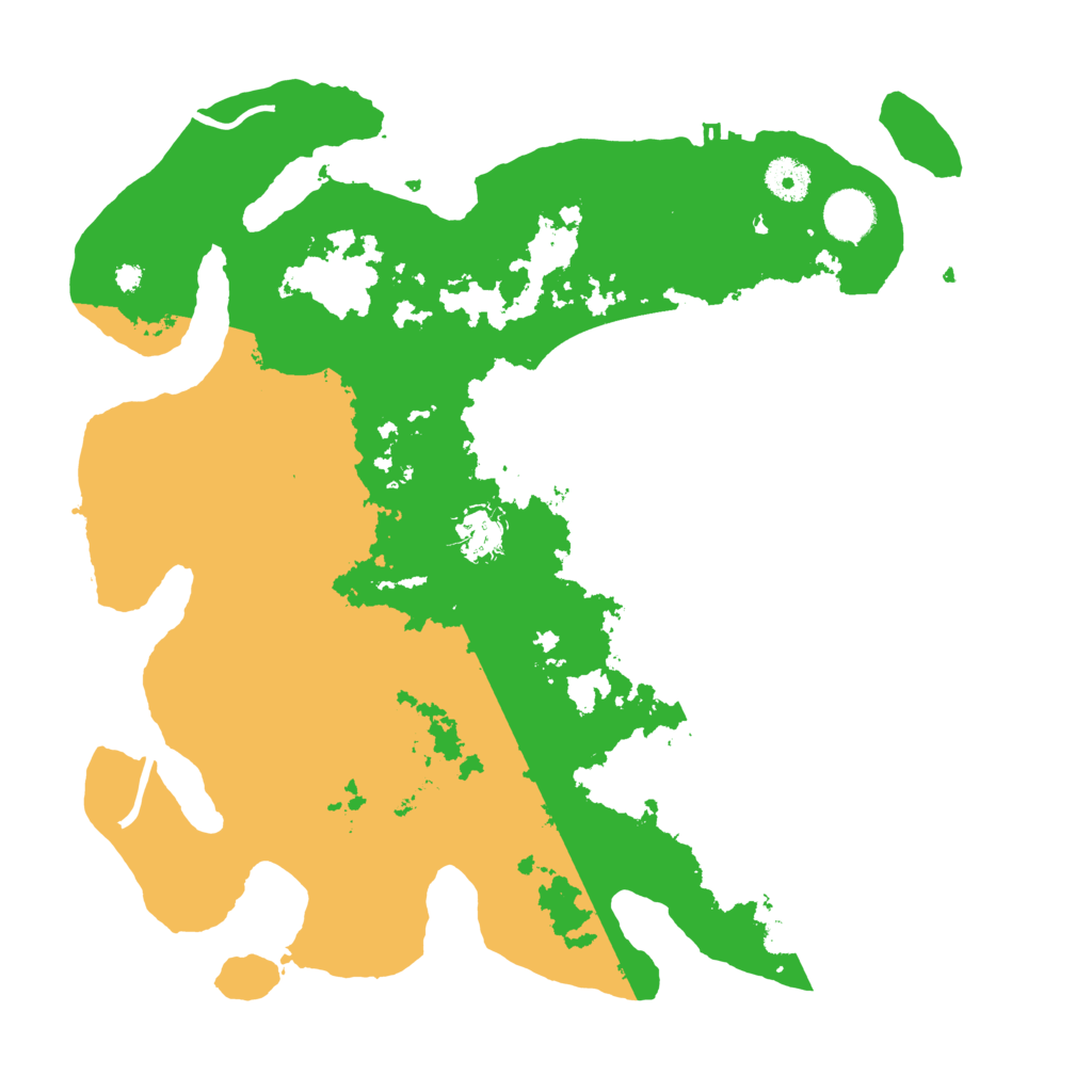 Biome Rust Map: Procedural Map, Size: 3720, Seed: 437254631