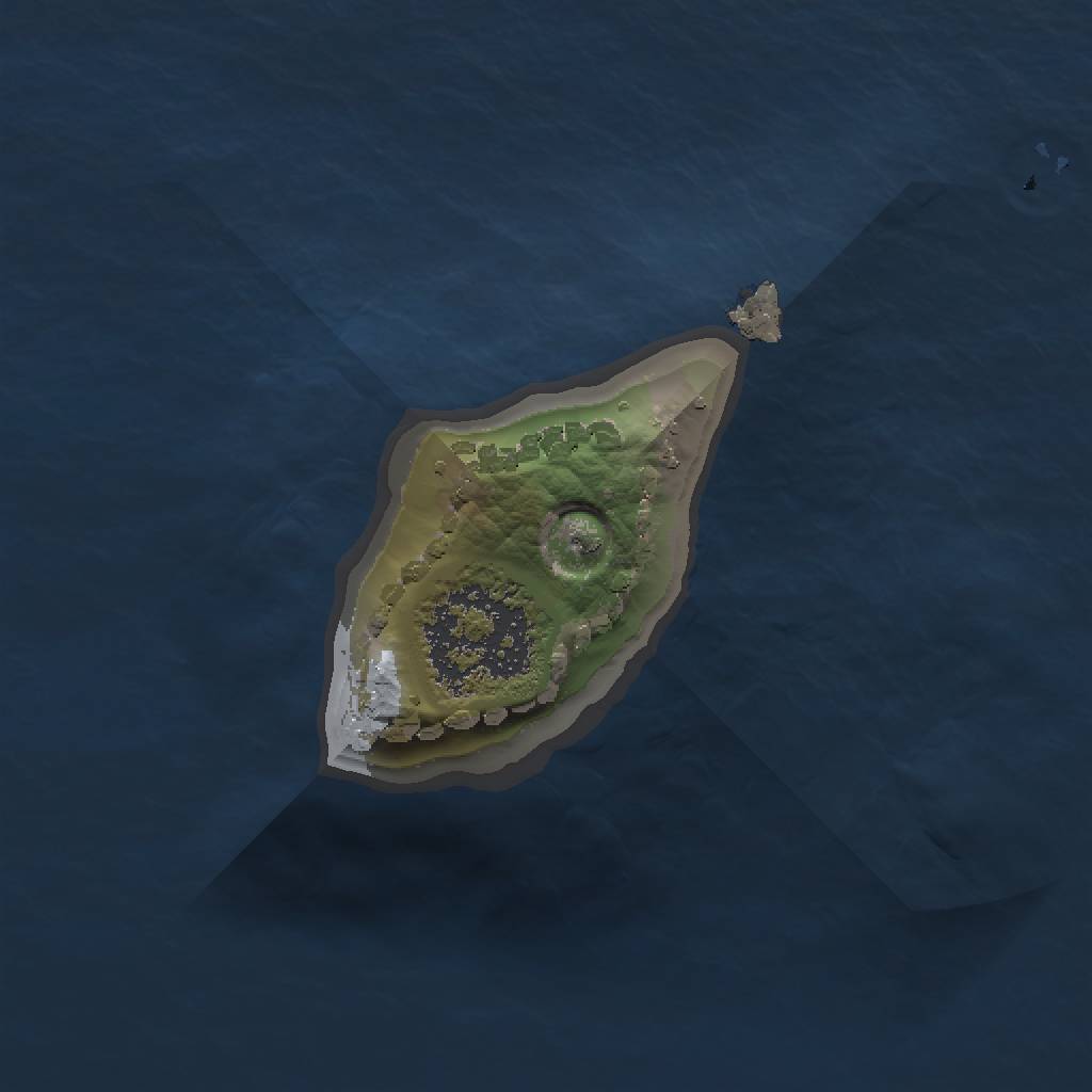 Rust Map: Procedural Map, Size: 1000, Seed: 358382, 3 Monuments