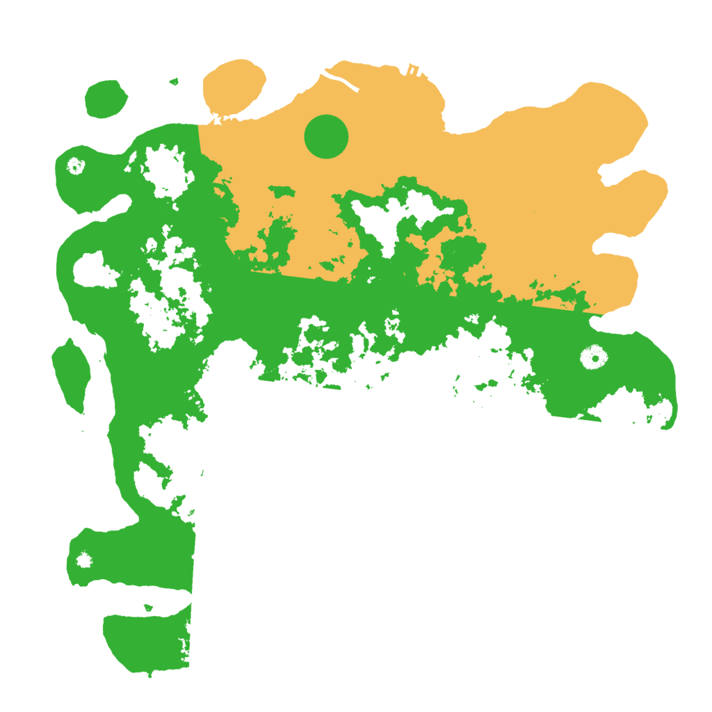 Biome Rust Map: Procedural Map, Size: 4250, Seed: 920527788