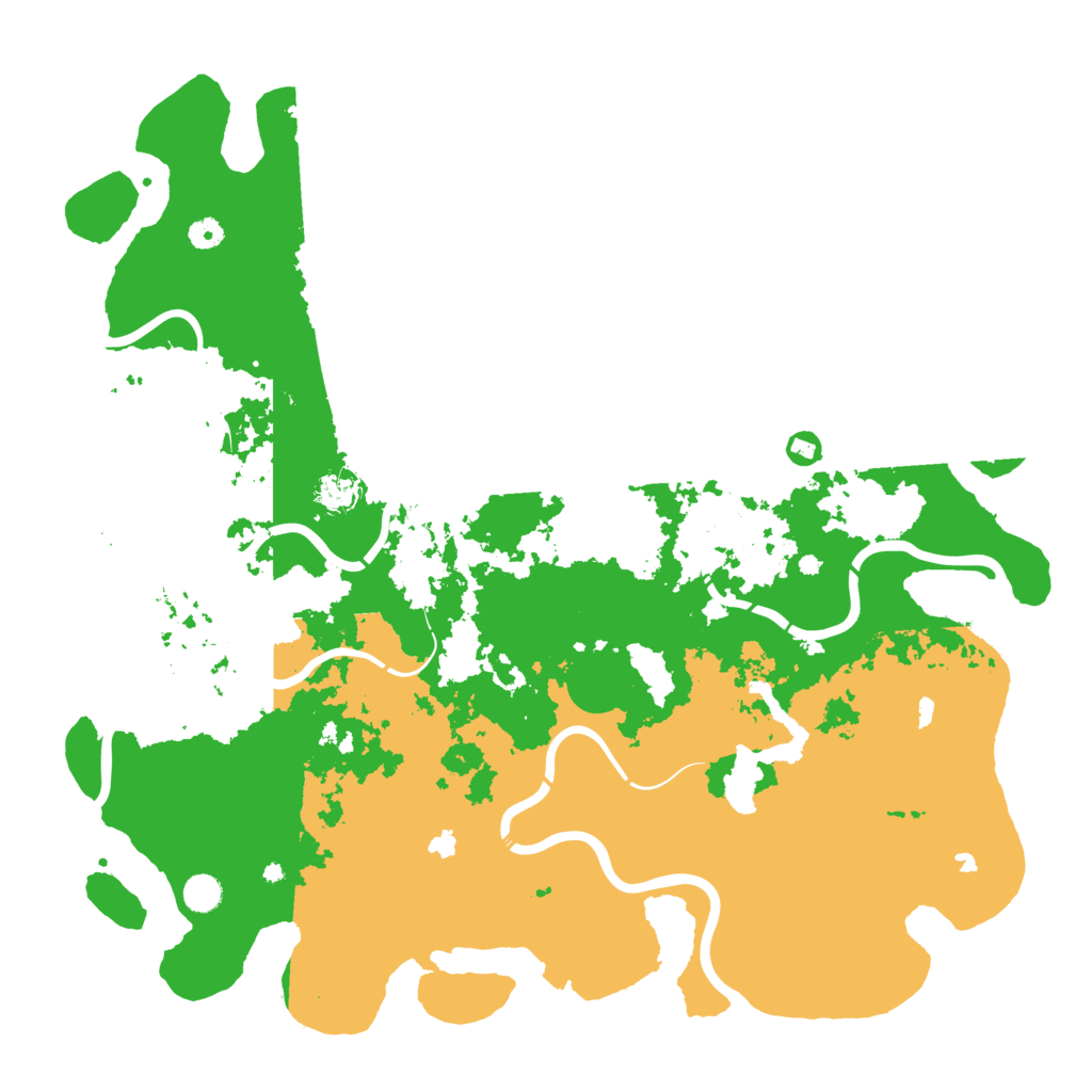 Biome Rust Map: Procedural Map, Size: 5000, Seed: 1341989018