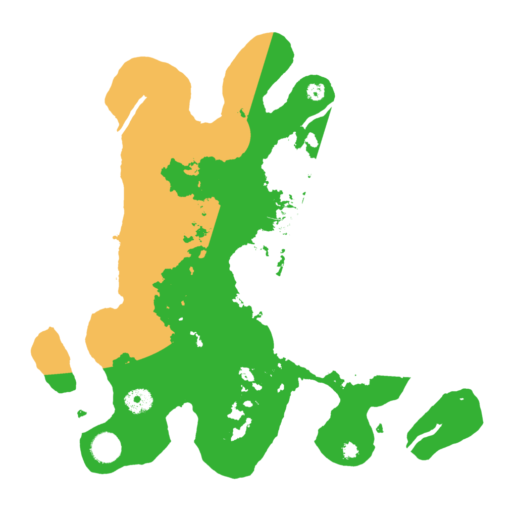 Biome Rust Map: Procedural Map, Size: 3000, Seed: 6954102