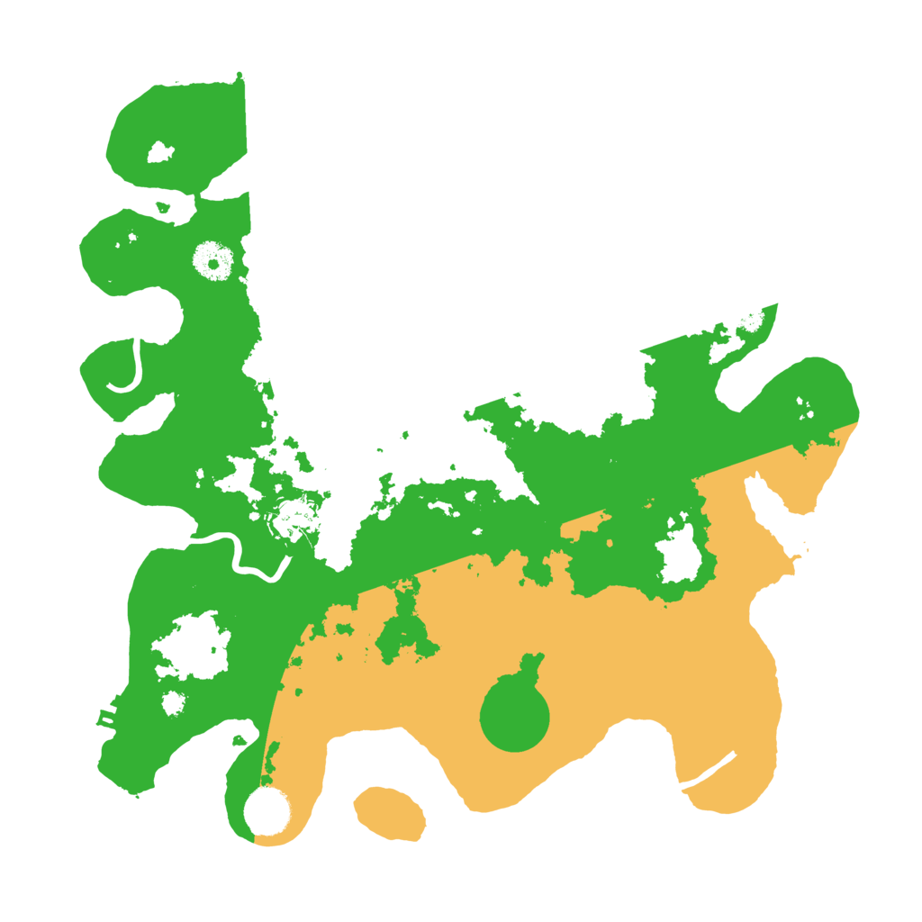 Biome Rust Map: Procedural Map, Size: 3500, Seed: 560187967