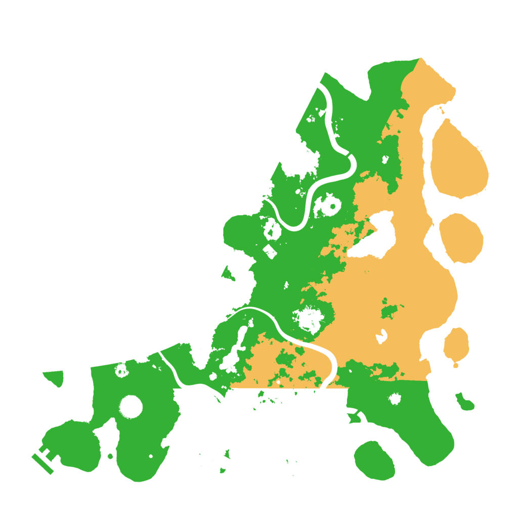 Biome Rust Map: Procedural Map, Size: 4000, Seed: 1683280740