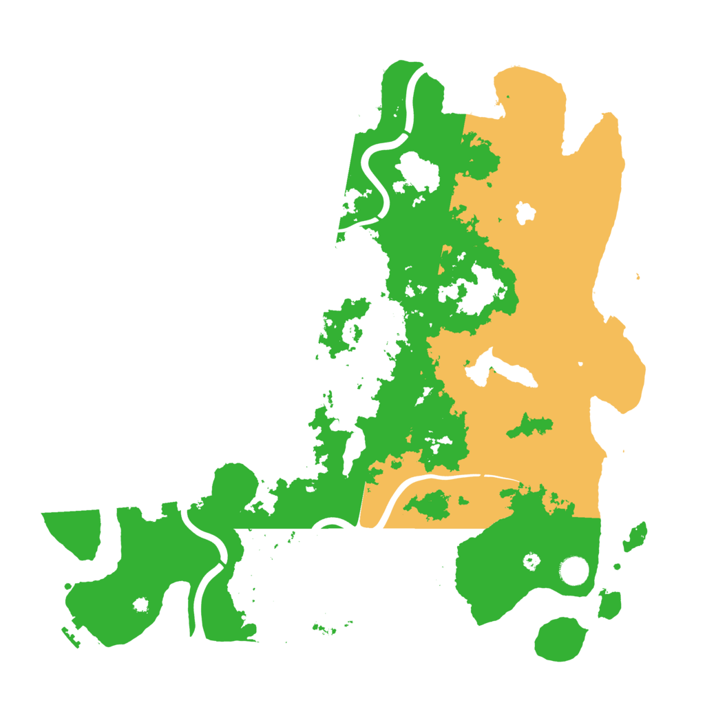 Biome Rust Map: Procedural Map, Size: 4250, Seed: 20241