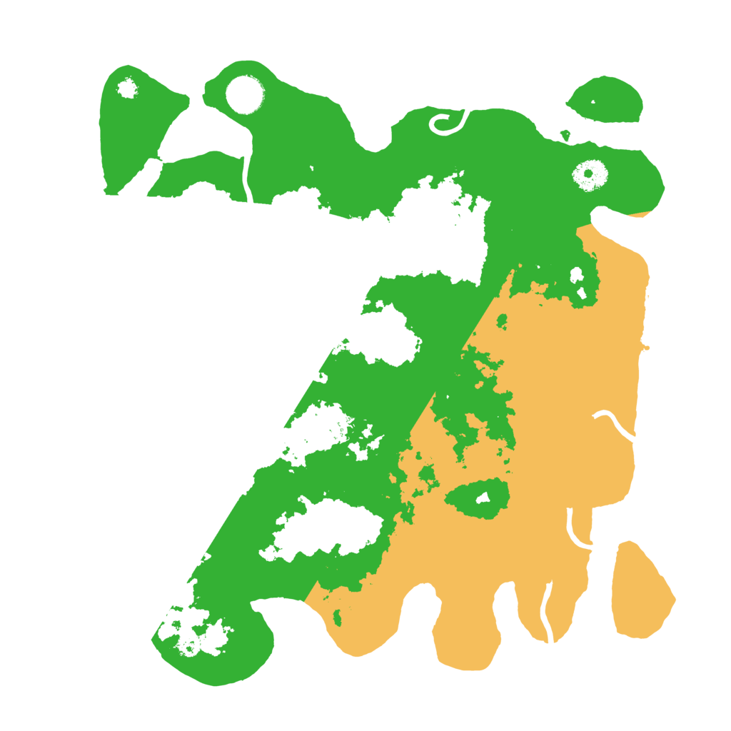 Biome Rust Map: Procedural Map, Size: 3400, Seed: 336473