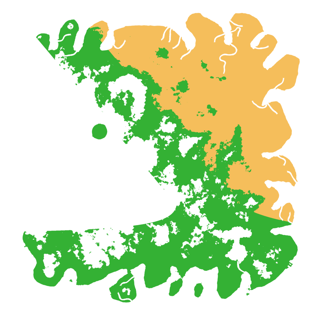 Biome Rust Map: Procedural Map, Size: 5500, Seed: 823494