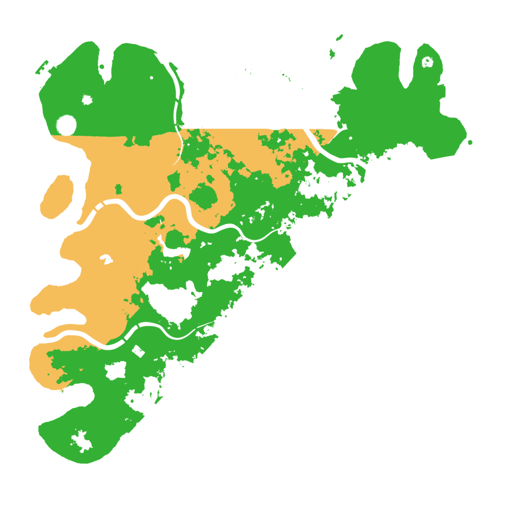 Biome Rust Map: Procedural Map, Size: 4500, Seed: 3918