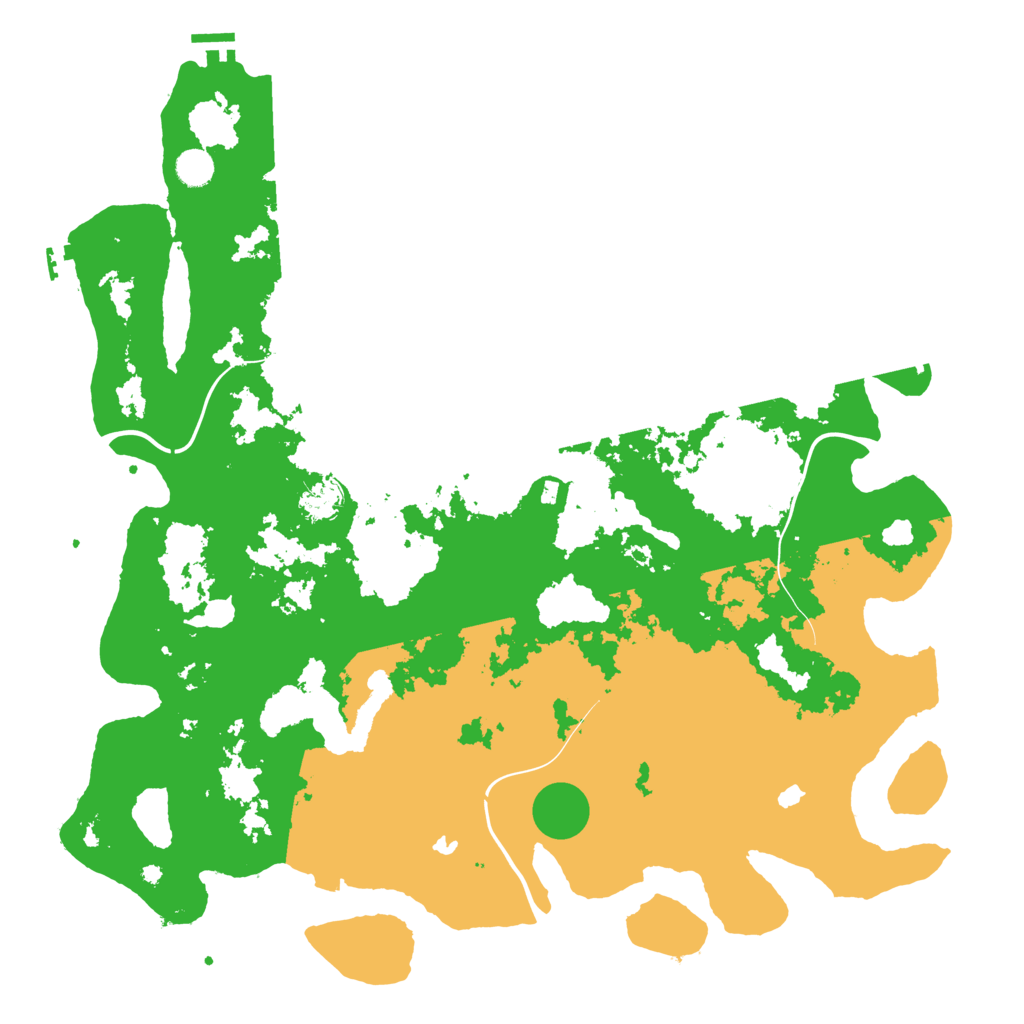 Biome Rust Map: Procedural Map, Size: 4750, Seed: 7648869