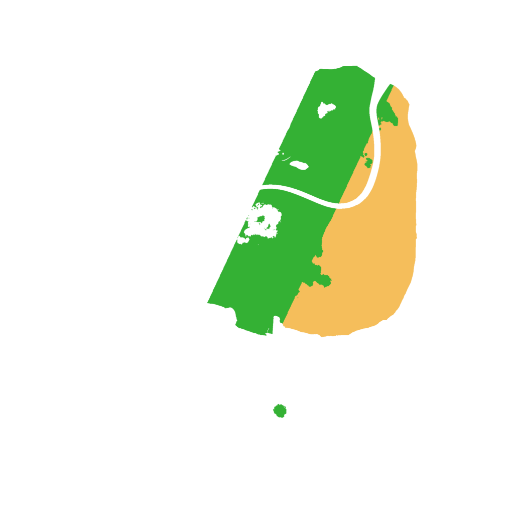 Biome Rust Map: Procedural Map, Size: 1600, Seed: 243535353