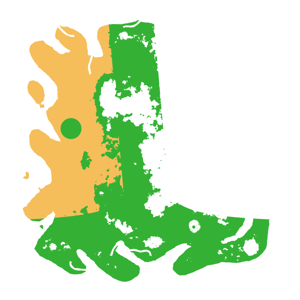 Biome Rust Map: Procedural Map, Size: 3800, Seed: 27481