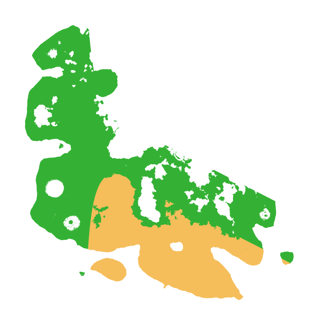 Biome Rust Map: Procedural Map, Size: 3200, Seed: 357802158