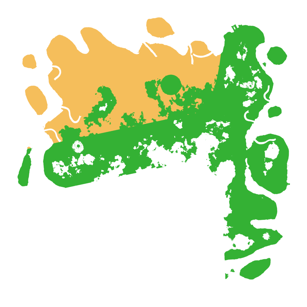 Biome Rust Map: Procedural Map, Size: 4000, Seed: 2077279427