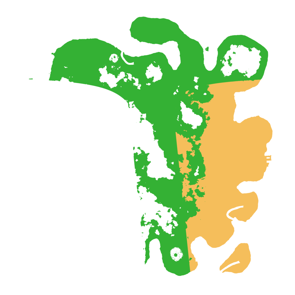 Biome Rust Map: Procedural Map, Size: 3500, Seed: 163229861