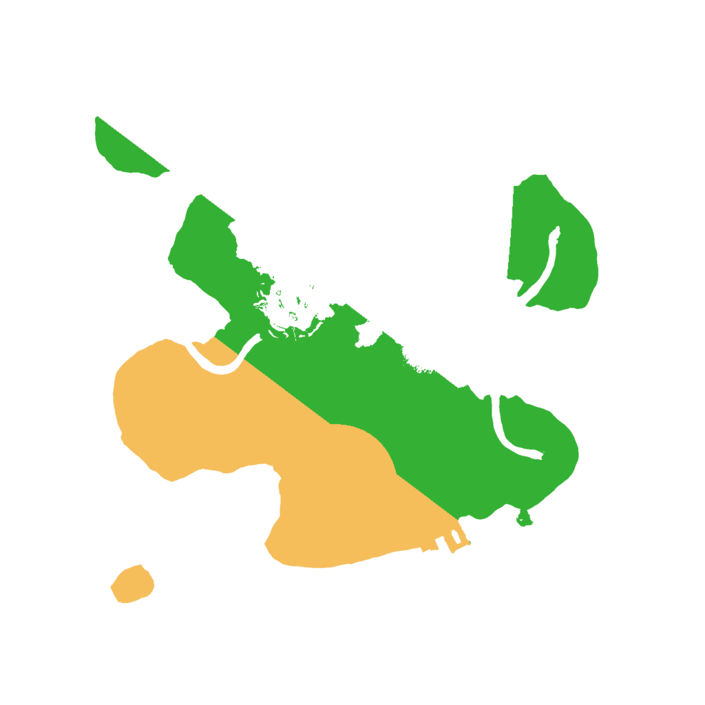 Biome Rust Map: Procedural Map, Size: 2000, Seed: 453643462