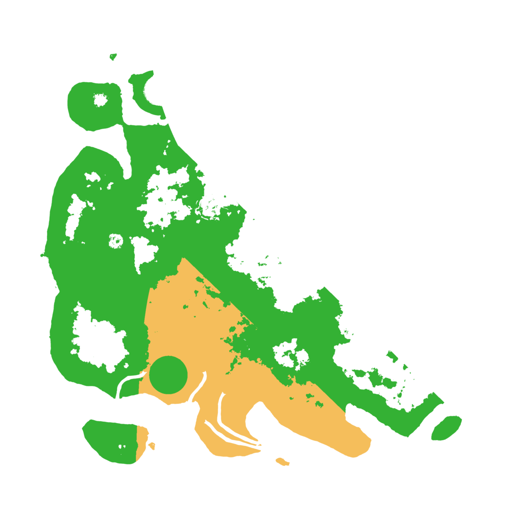 Biome Rust Map: Procedural Map, Size: 3500, Seed: 2012956330