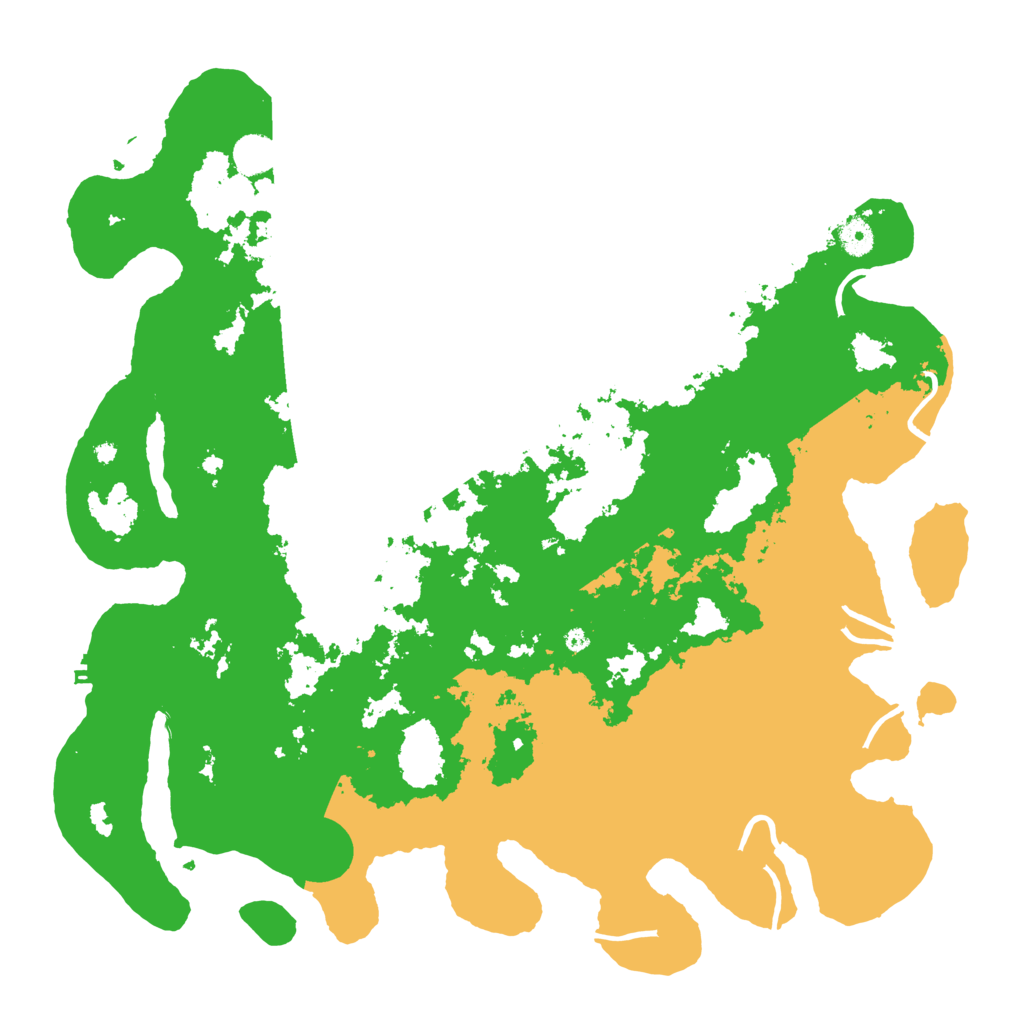 Biome Rust Map: Procedural Map, Size: 4500, Seed: 110388476