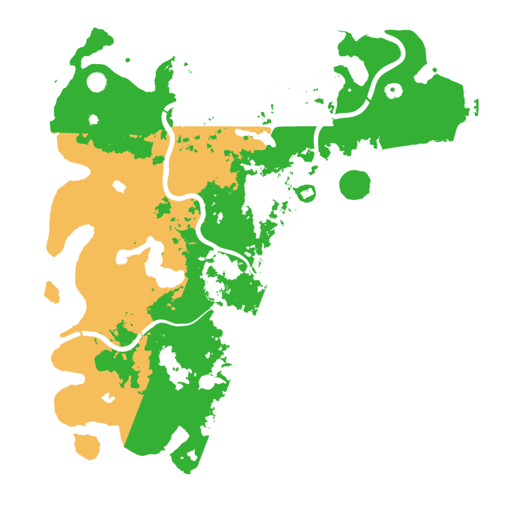 Biome Rust Map: Procedural Map, Size: 4500, Seed: 1667768441
