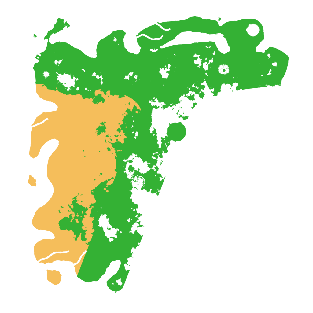 Biome Rust Map: Procedural Map, Size: 4500, Seed: 1667768441