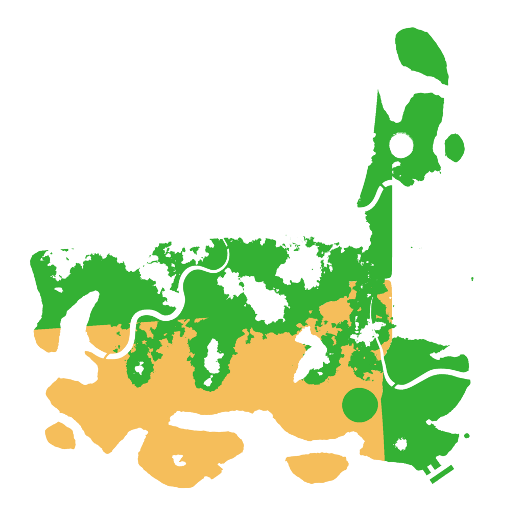 Biome Rust Map: Procedural Map, Size: 4000, Seed: 41562