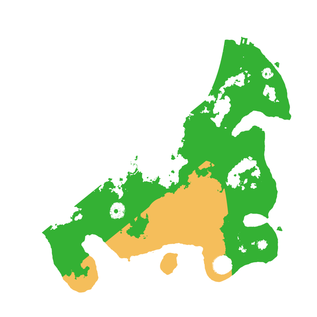 Biome Rust Map: Procedural Map, Size: 3000, Seed: 3049518
